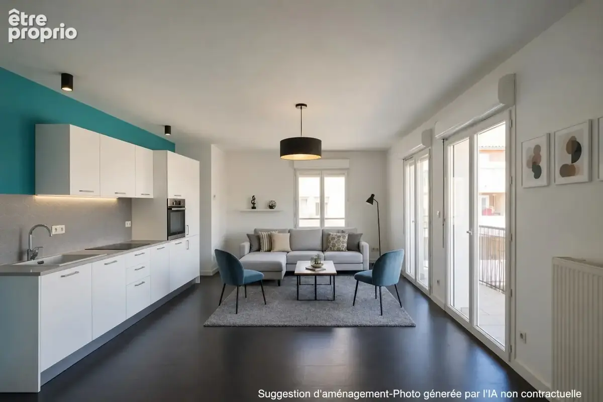Appartement à vendre 3 pièces avec garage JASSANS RIOTTIER (01) - photo 4