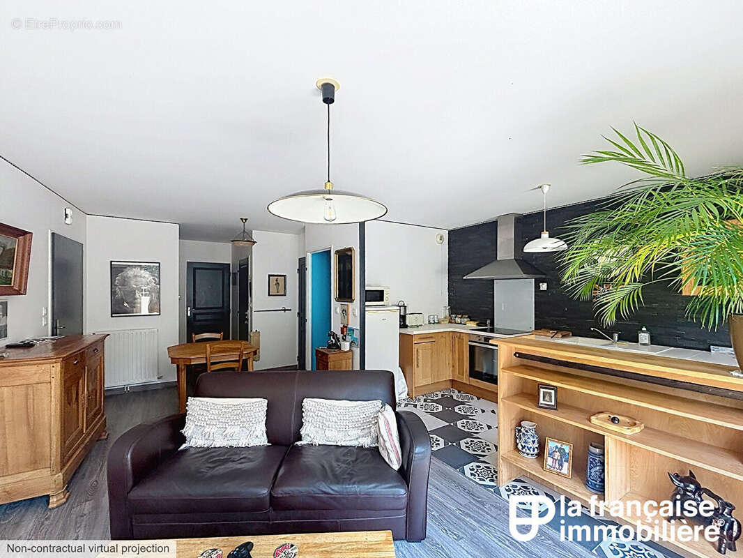 Appartement  duplex 82m²  -  3 chambres -  Garage fermé - Thorigné-Fouillard - photo 4