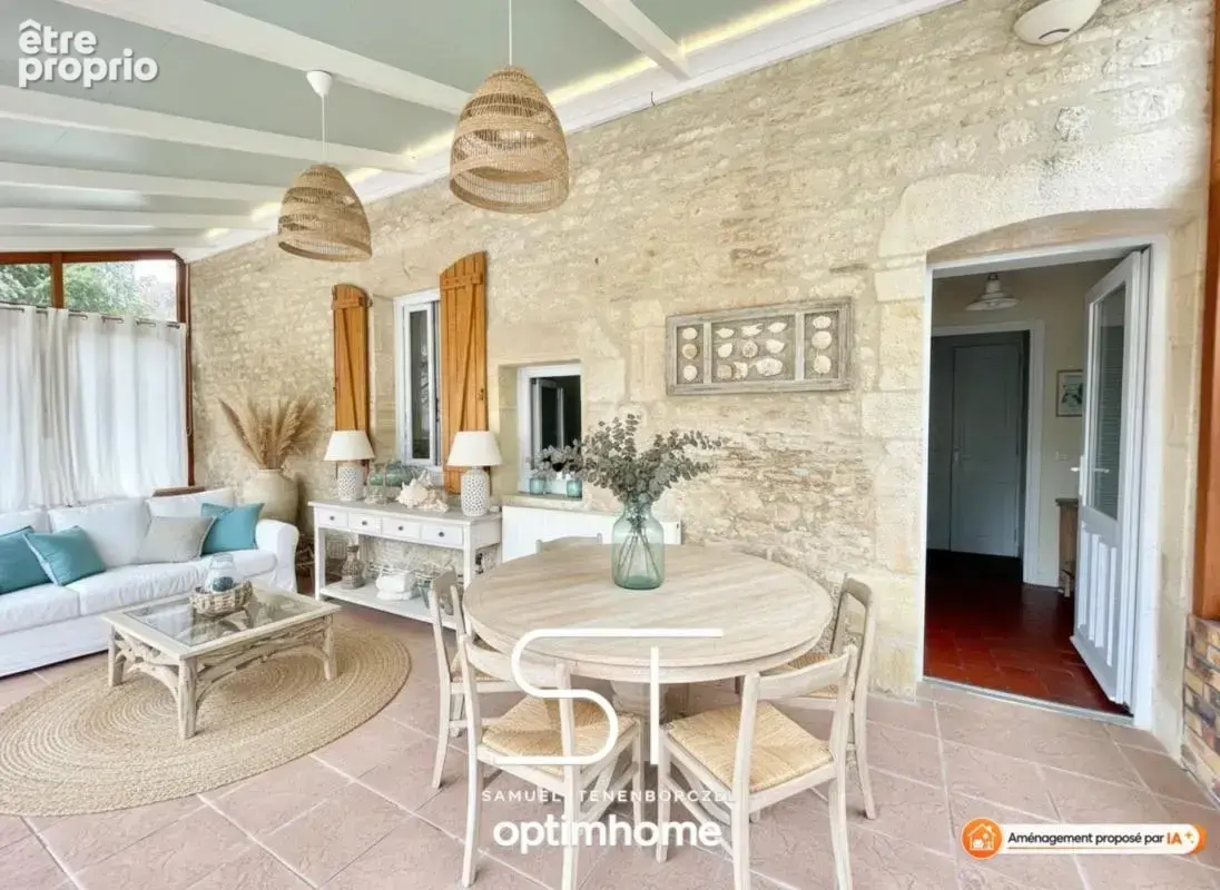 Maison en pierre de 156 m² avec piscine chauffée – Charme et sérénité à ERNES (14270) - photo 13