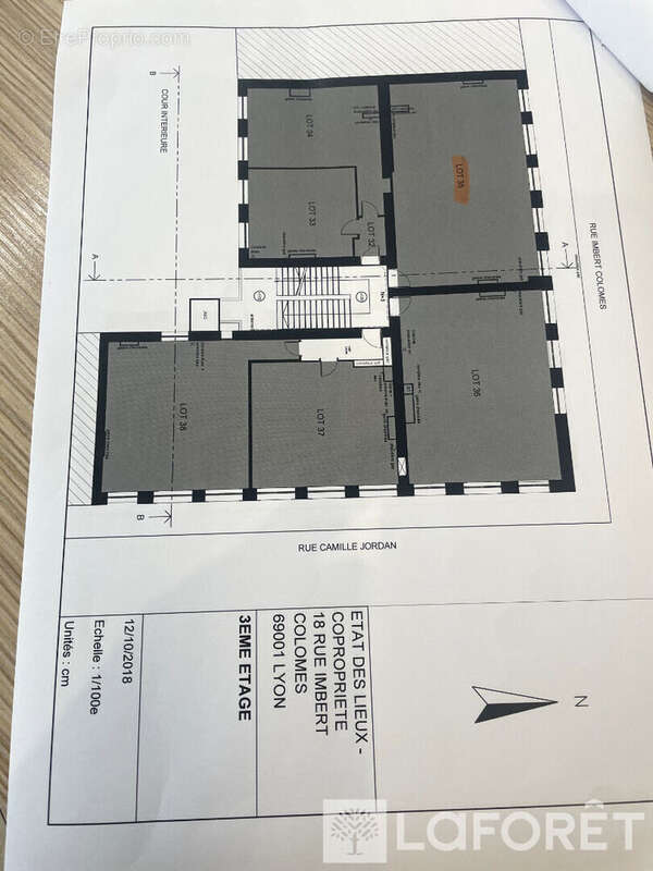 Appartement à LYON-1E