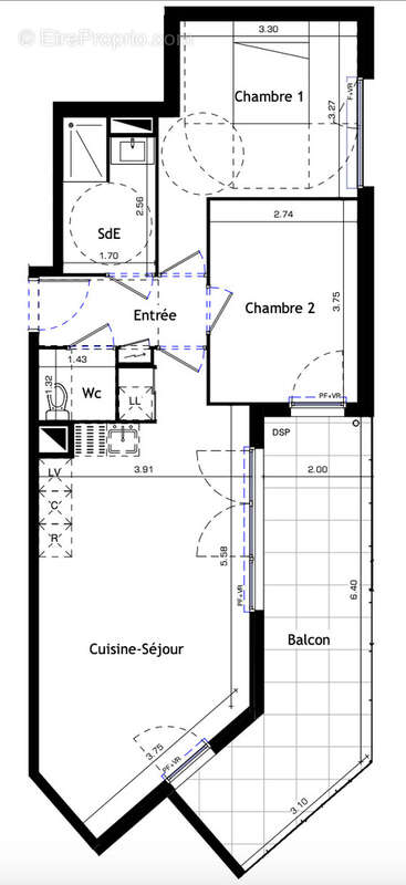 Appartement T3 - Montpellier - photo 5