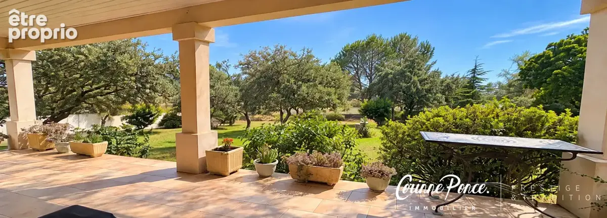 Nimes collines villa p5 studio garage mazet terrain arbore bel environnement corinne ponce immobilier - photo 13