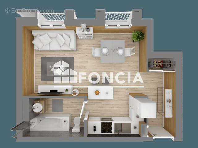 Appartement à DOUVAINE