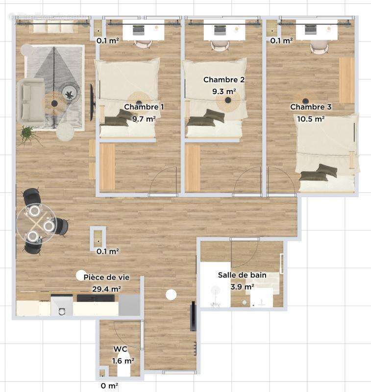 Appartement à NANCY