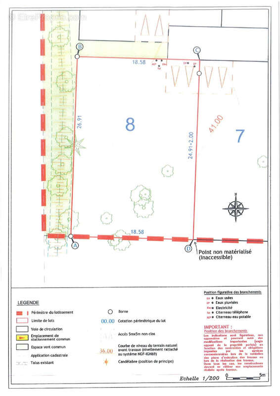 Terrain à PONT-SCORFF