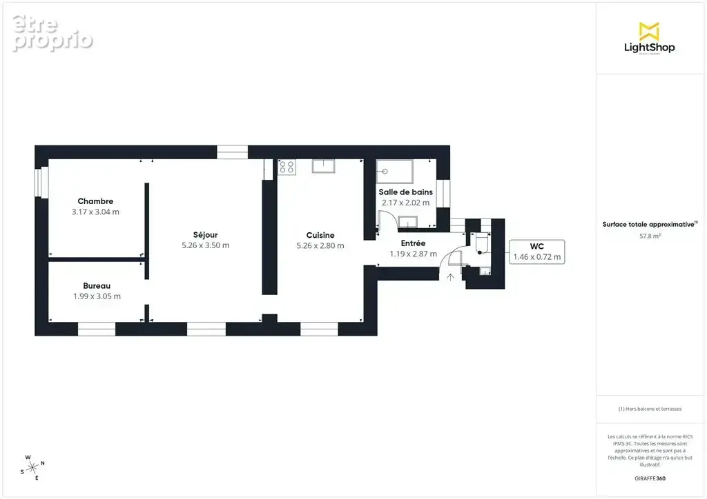 Appartement 58 m² à Paris-18e  - photo 17