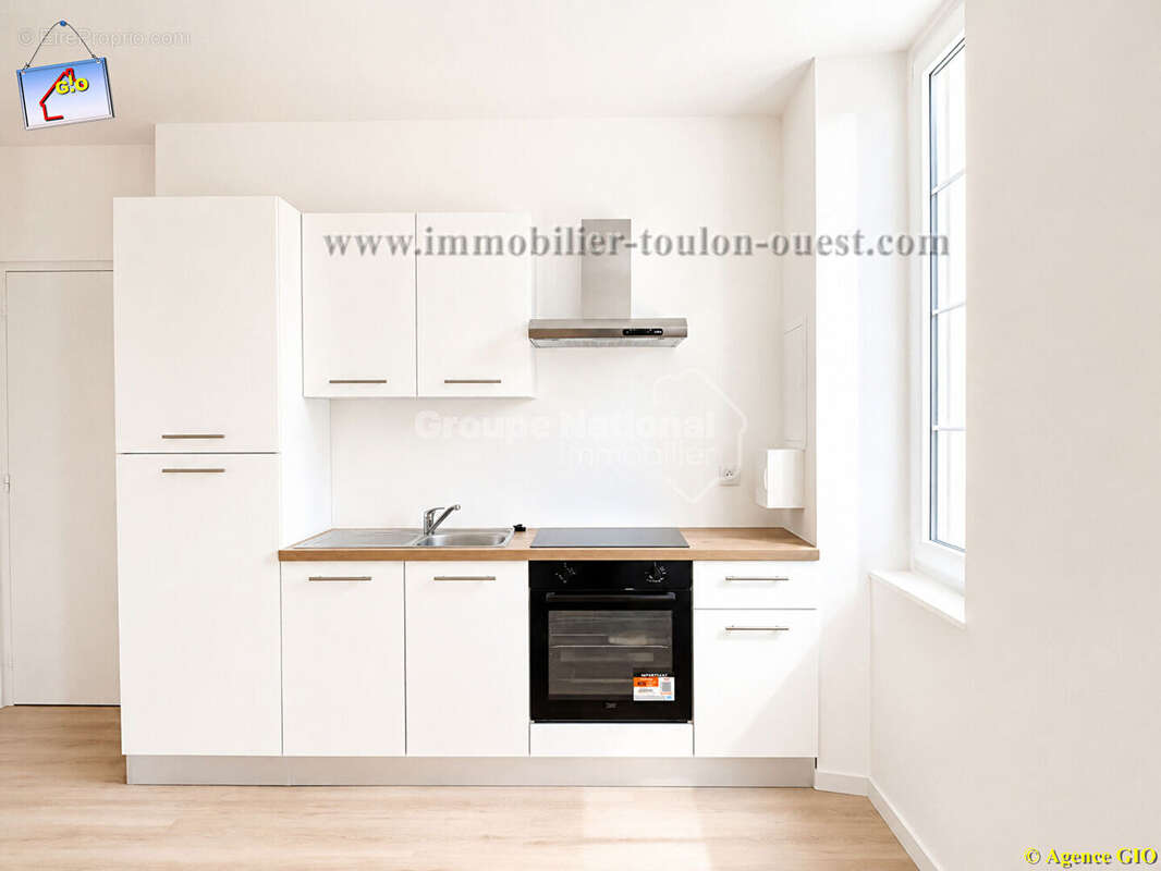 Valbourdin -  appartement t1 de 27 m²   - parking prive - photo 2