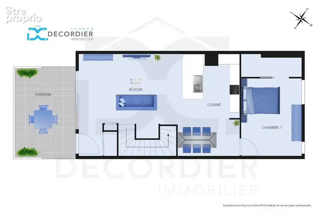 Superbe T5 Duplex récent avec terrasse, double garage et excellent DPE A/A !  - photo 2