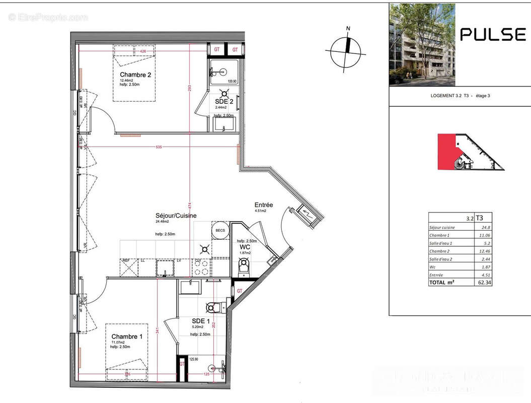 Appartement à BOULOGNE-BILLANCOURT