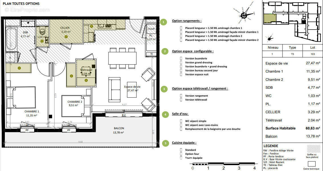Appartement 61 m² à Argeles-Sur-Mer  - photo 30
