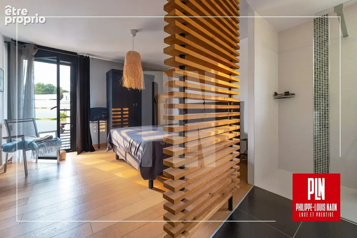 Maison d'architecte de 5 chambres avec grands volumes et jardin exotique - photo 7