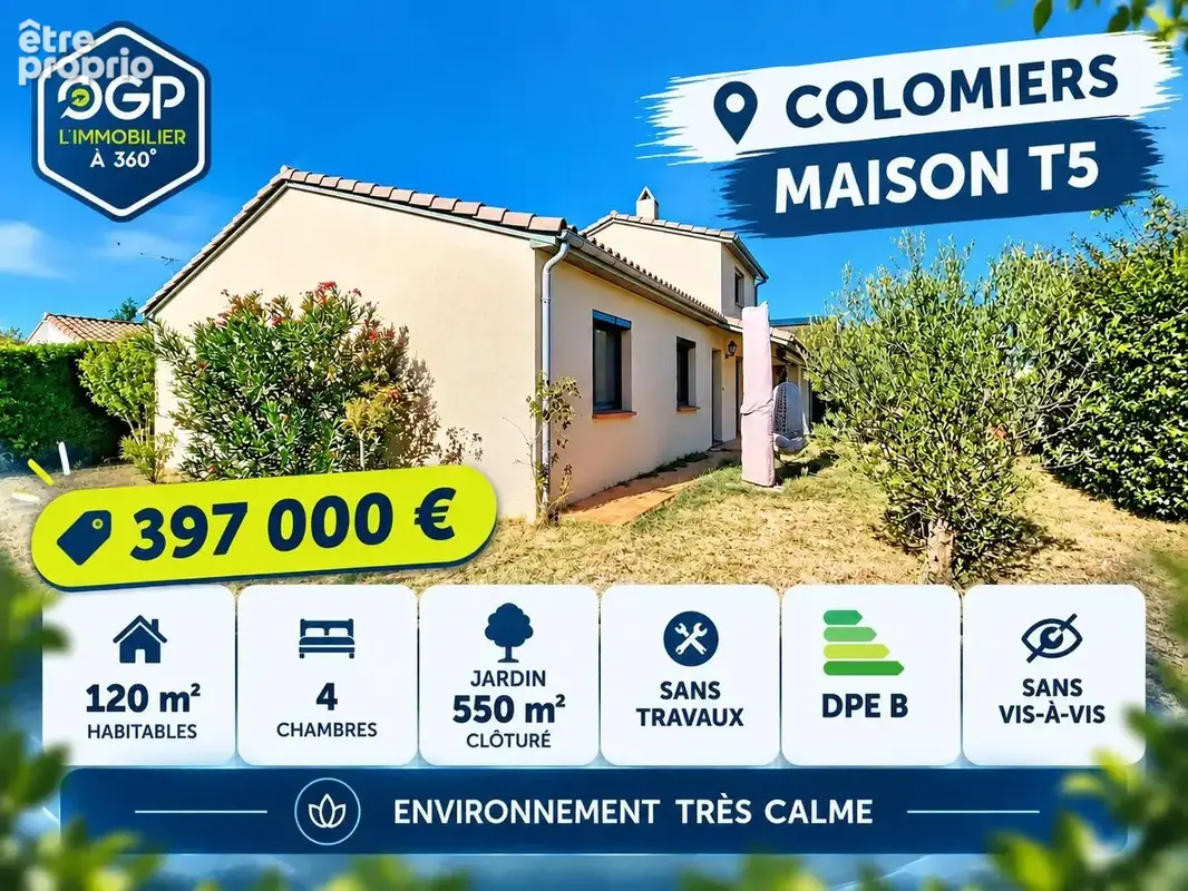 Maison à COLOMIERS