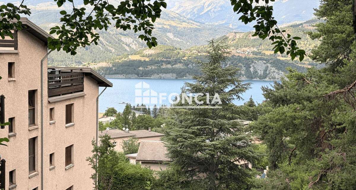 Savines le lac - studio 4 couchages coin montagne en rez de jardin - photo 7