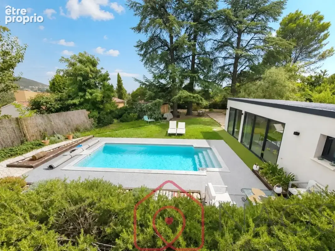 MANOSQUE  Villa contemporaine  3 chambres (135 m² + Dépendance 40 m²) avec piscine - photo 2