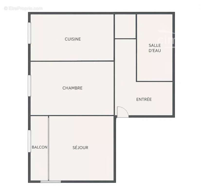 Vente t2 + garage  saint-etienne - photo 8