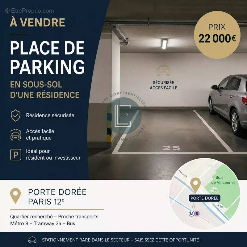 Parking à PARIS-12E