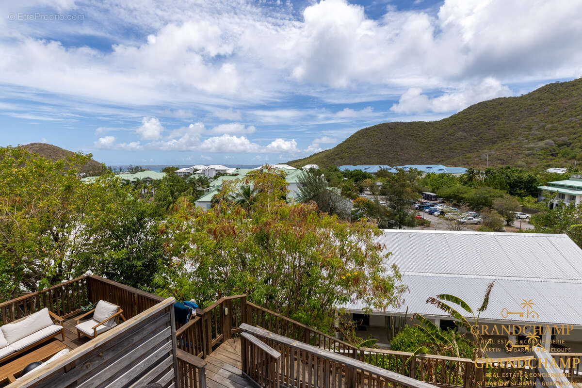 Duplex vue mer + terrasse   Anse Marcel - photo 7