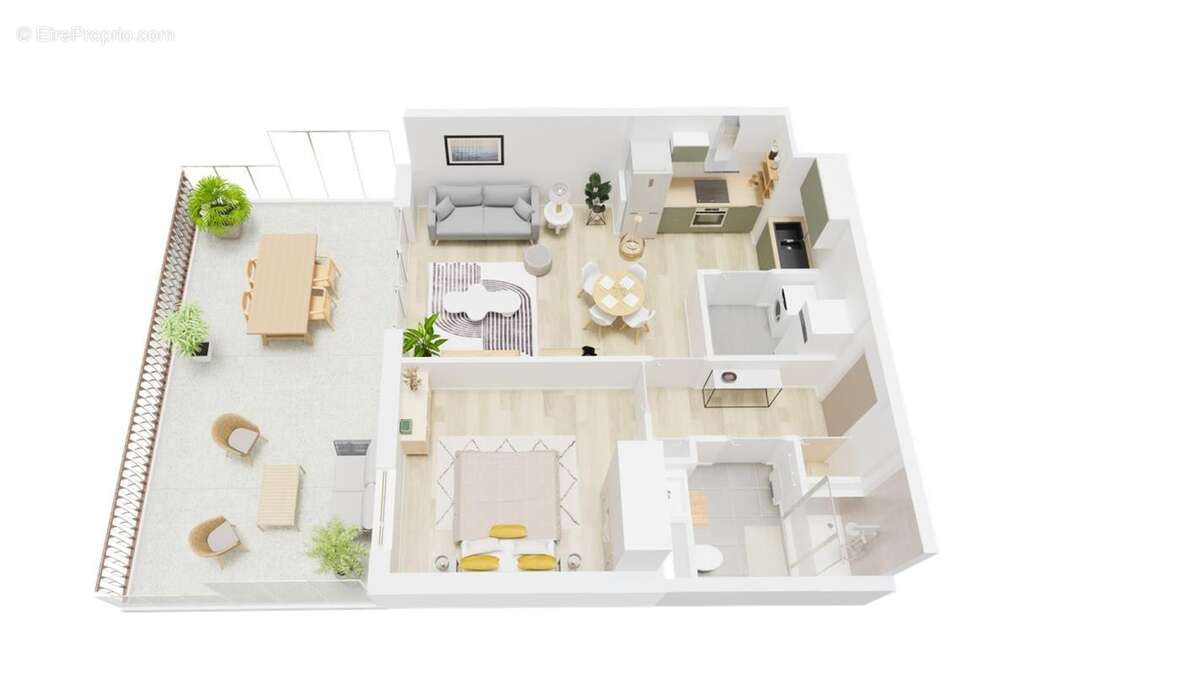 Appartement à HERMANVILLE-SUR-MER