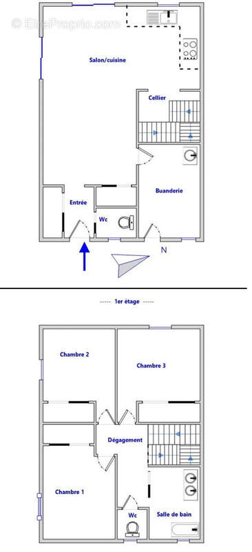 Maison à LAVERNOSE-LACASSE