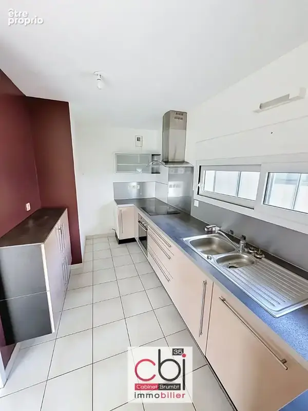 EXCLUSIVITÉ CBI35 - CHANTEPIE  Appartement T4 84 m²  3 chambres  Dernier étage Terrasse - garage - parking - photo 3