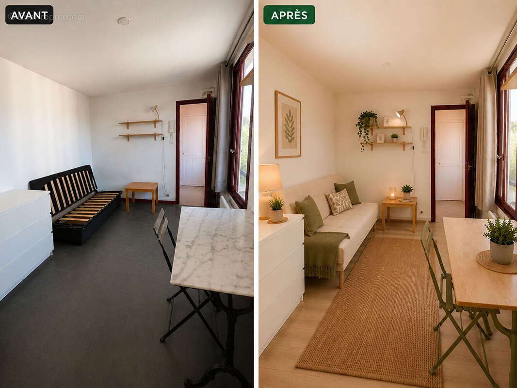 Appartement Le Chesnay  1 pièce(s) 16 m2 - photo 8