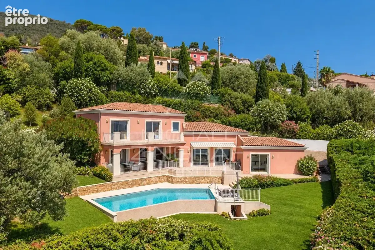 Cannes - mandelieu la napoule - propriété vue mer dans domaine privé - photo 2