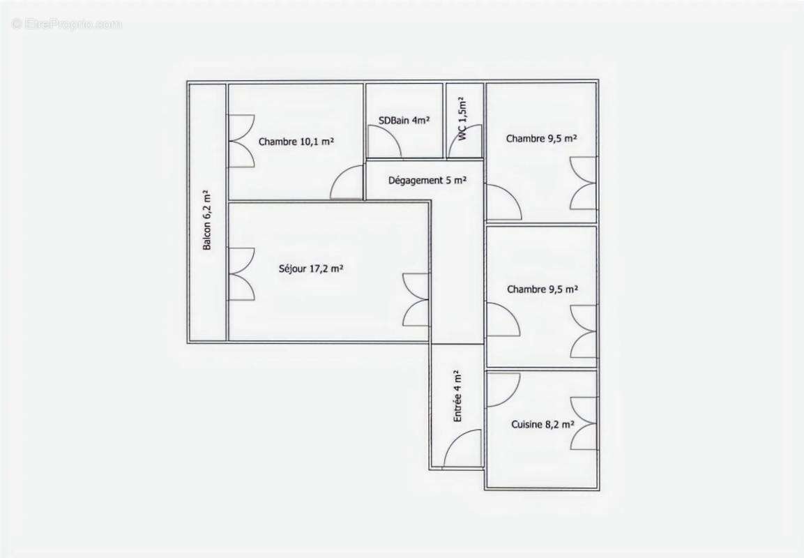 Appartement à ROUEN