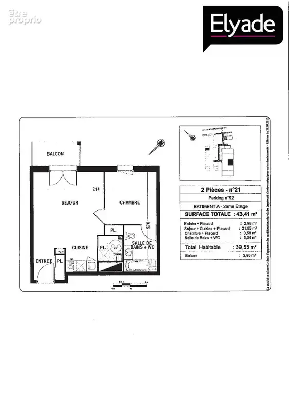 Appartement 2 pièces 40 m² à vendre à Douai (59500) - photo 8