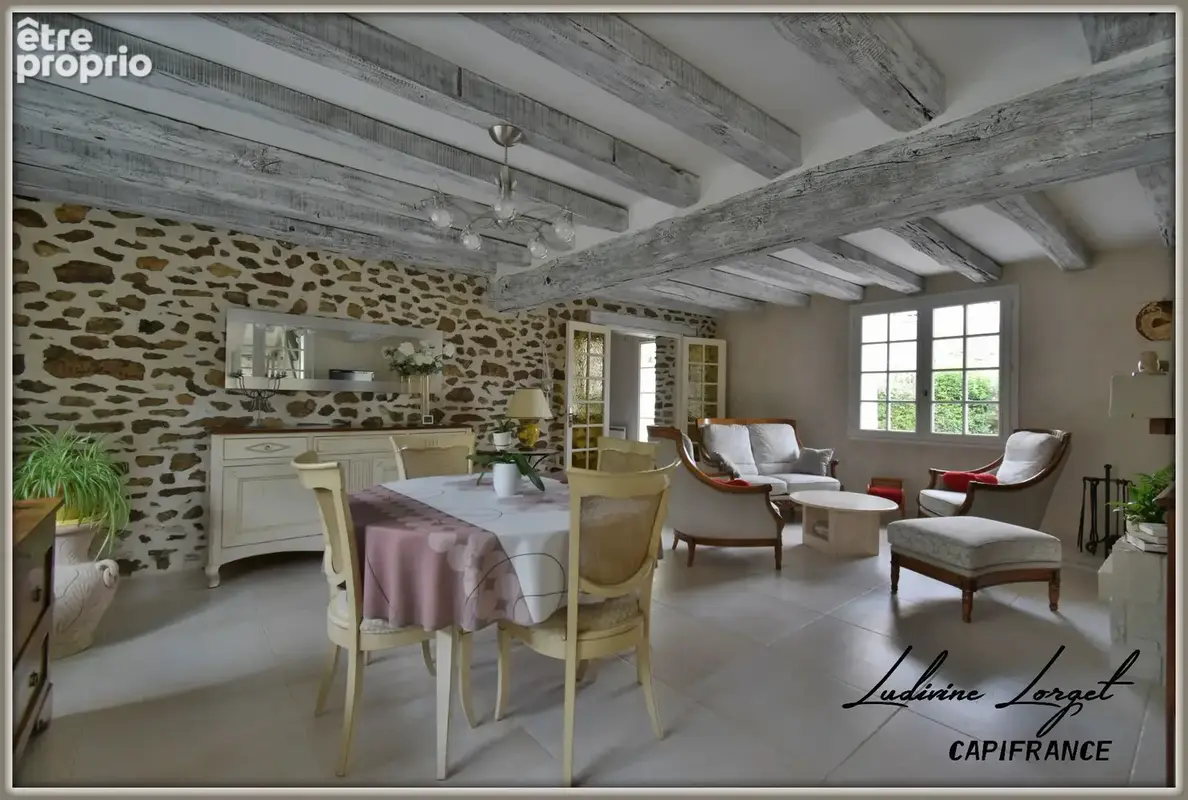 Maison à vendre 6 pièces proche de CHATEAU-THIERRY (02) 154m2 -3 chambres - 1 pièce bureau-  Garage semi couvert - cour 65m2 - T - photo 3