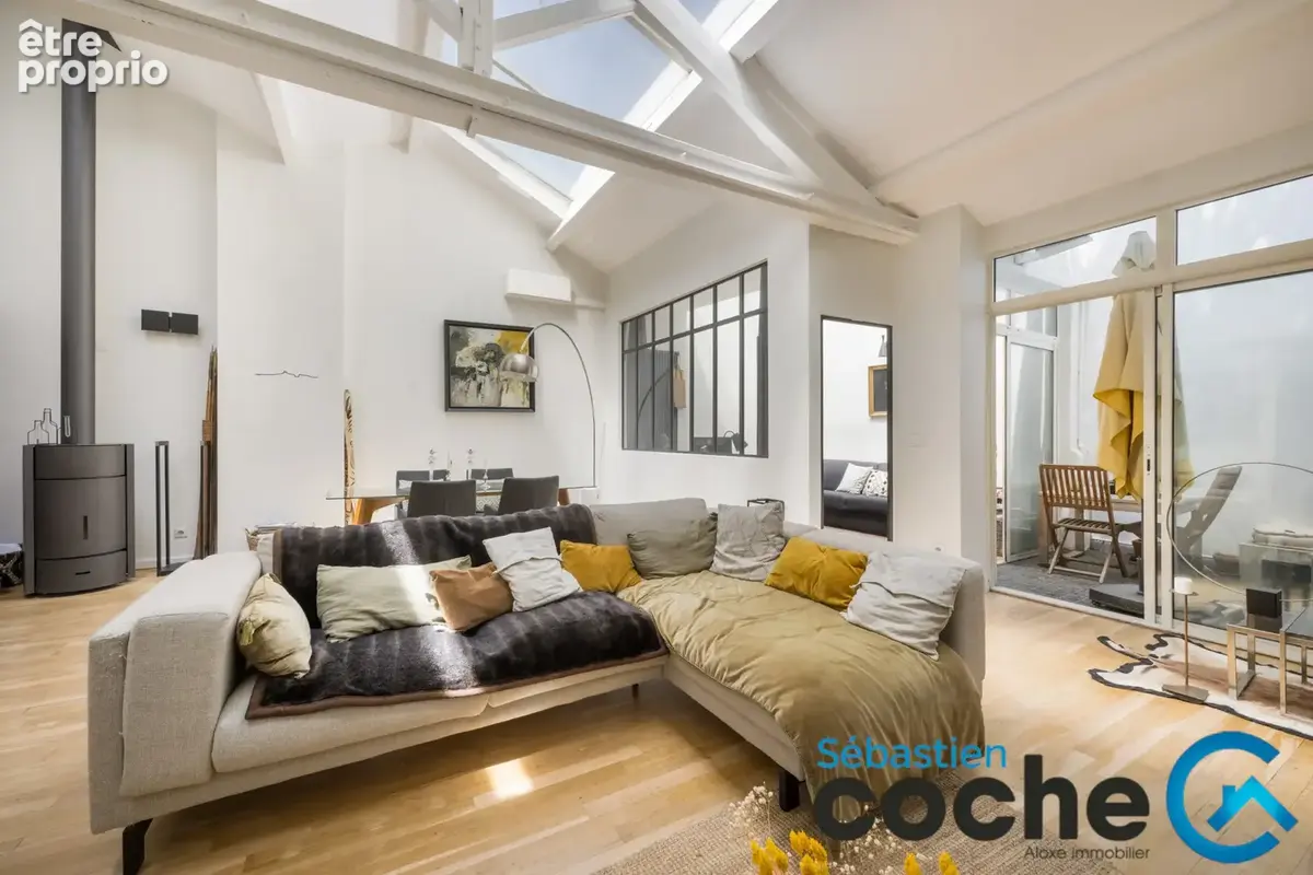 Loft de caractère  lyon 3 montchat - photo 3