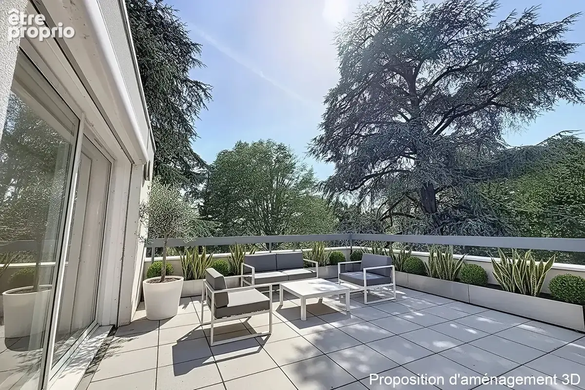 Grand plateau de 141 m² + terrasse de 30 m² sans vis-à-vis + parking privatif - photo 3