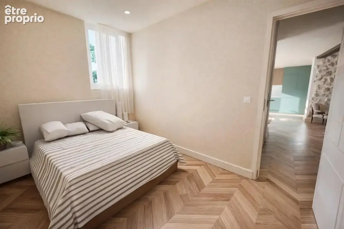 Vieil Antibes: Superbe 3 Pièces rénové - 2ème étage - Balcon - Vue dégagée - photo 6