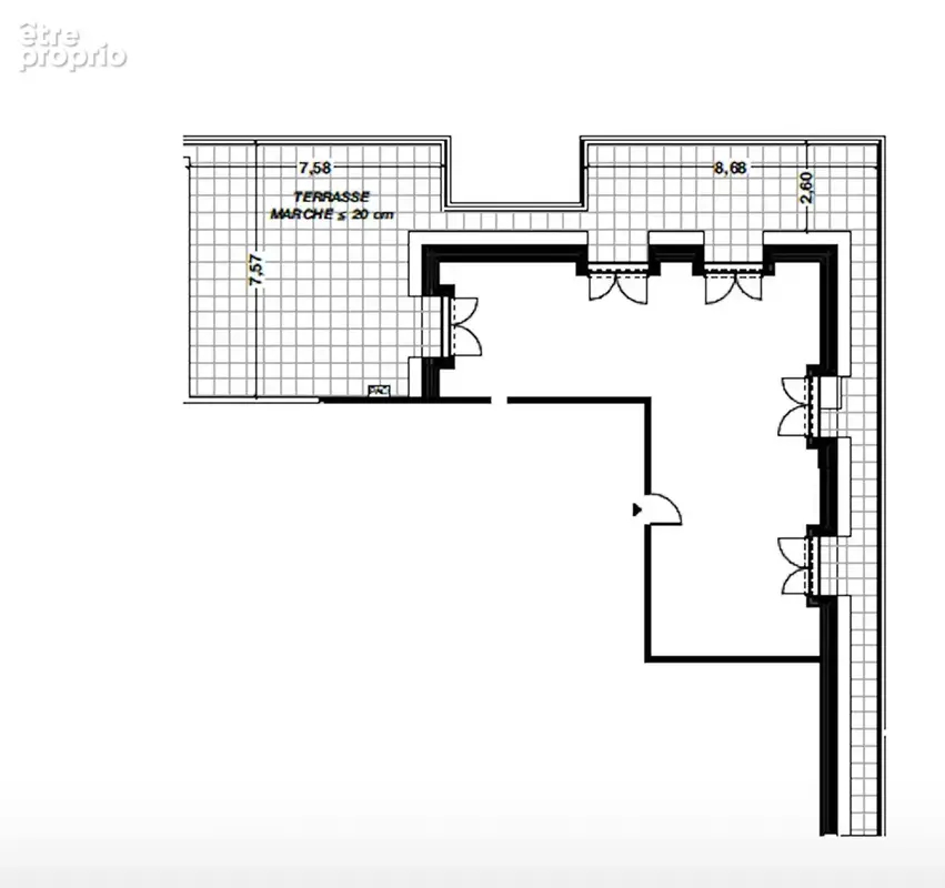 Dernier etage et grande terrasse 102m2 - photo 4
