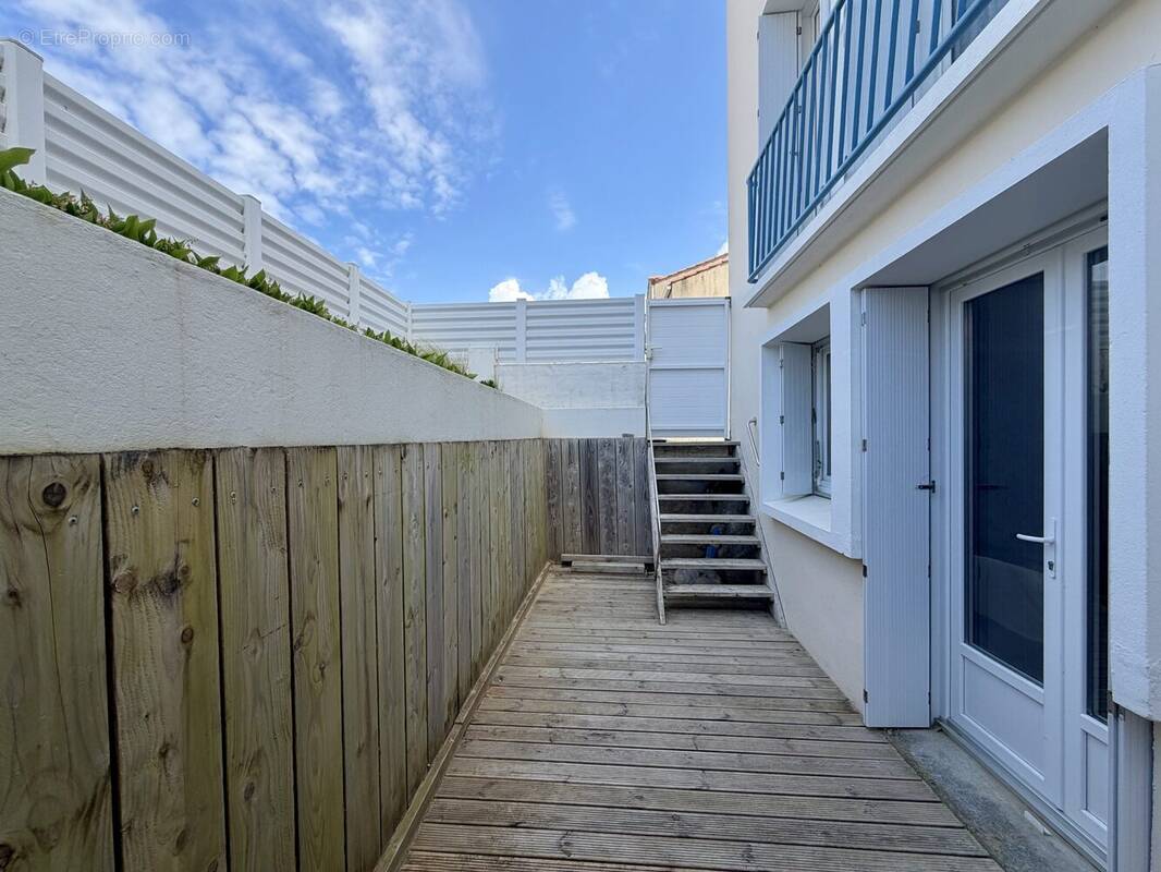 Terrasse - Appartement à SAINT-JEAN-DE-MONTS