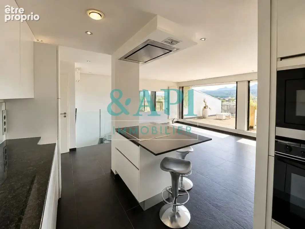 Duplex dernier etage en attique   vue panoramique sur les montagnes & la dent d’oche - photo 4