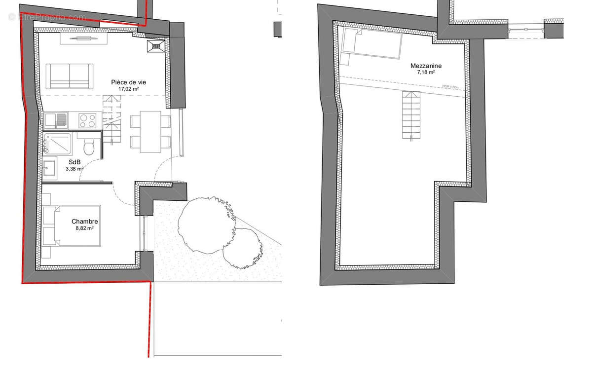 Appartement à GREZIEU-LA-VARENNE