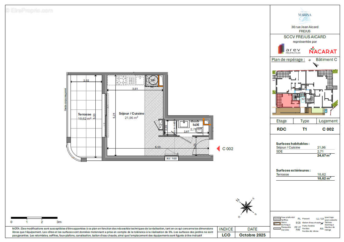 Appartement à FREJUS