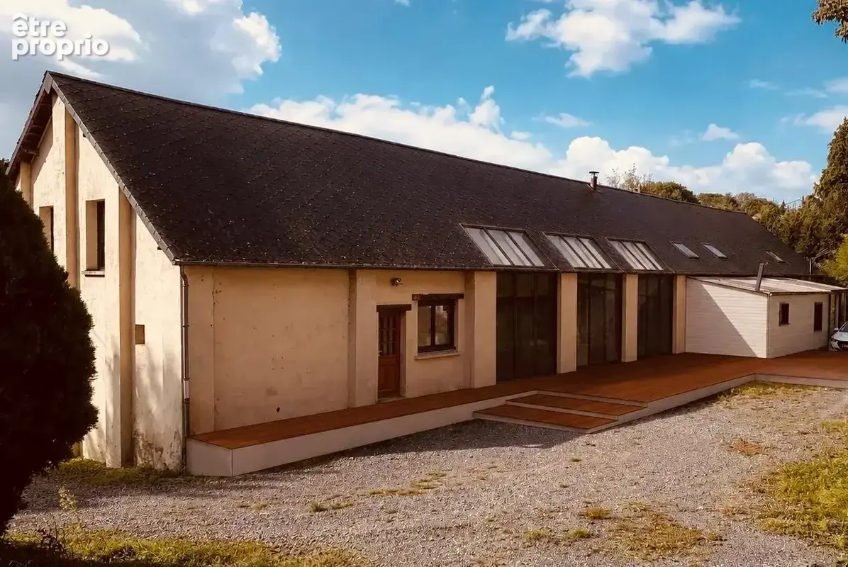 AISNE - Au calme dans village maison de caractère sur 5580 m2 terrain avec terrasses, falaise et bois - photo 2