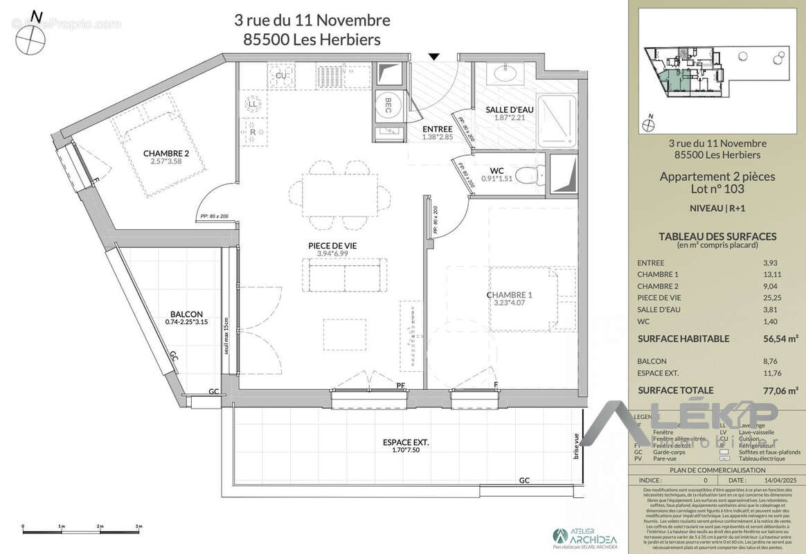 Appartement à LES HERBIERS