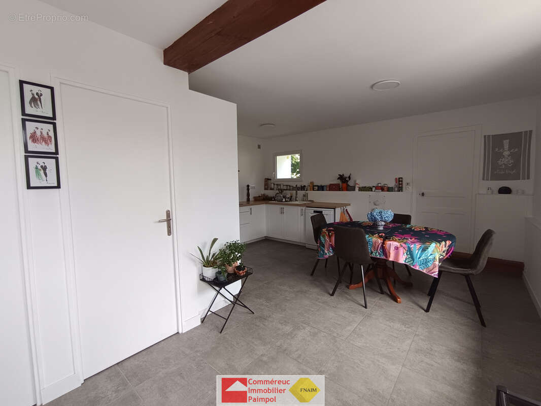 Maison 76 m2, terrain 876 m2, sud, plouha, campagne - photo 2