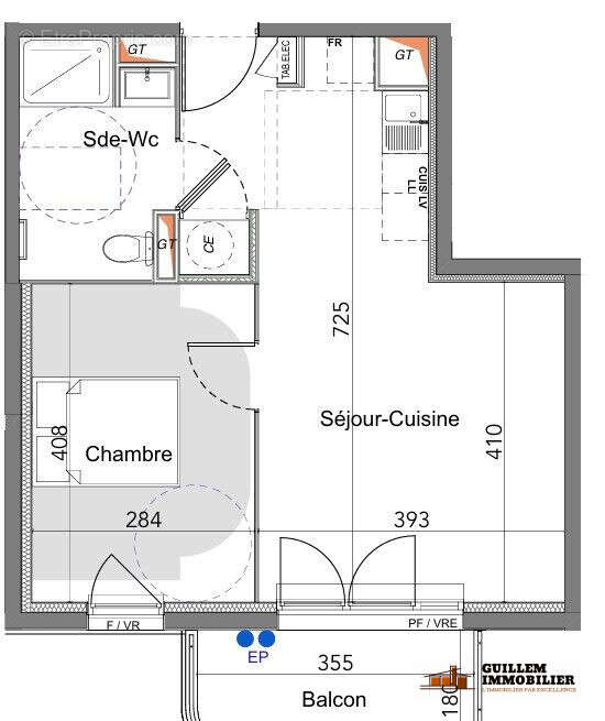 Appartement 54 m² à Toulon  - photo 2