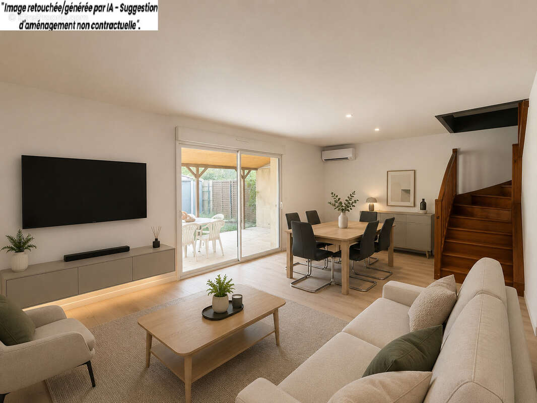 Maison  4 Pièce(s) 81 m2  avec garage et jardin à vendre - photo 2