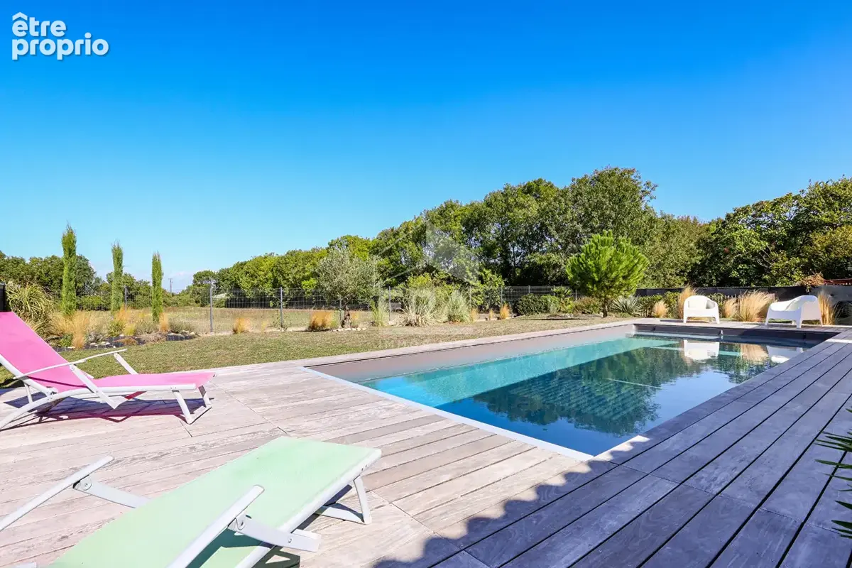 Maison contemporaine hors lotissement avec 4 chambres, piscine, jardin - photo 13