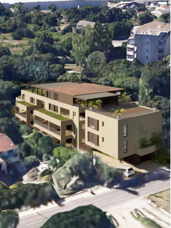 Appartement 3 pièces   56,72 m2 avec terrasse - photo 2