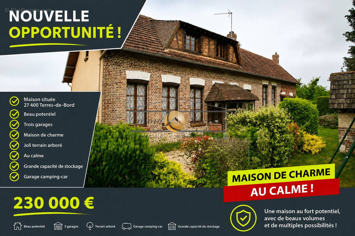 Maison à LA HAYE-MALHERBE