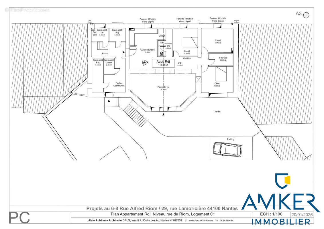 Appartement à NANTES
