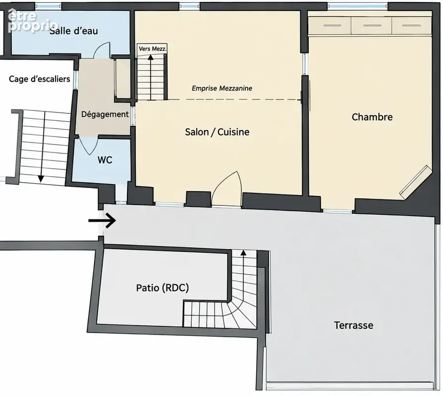 Arceaux, Appartement T2 bis atypique - photo 18
