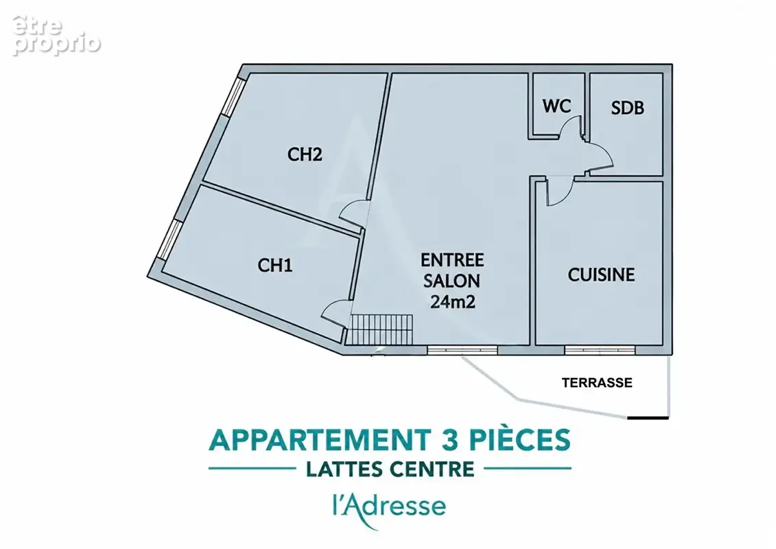 Exclusivité - lattes centre - t3 atypique de 83 m² utiles (68m2 loi carrez) - grande mezzanine - terrasse plein sud - photo 10