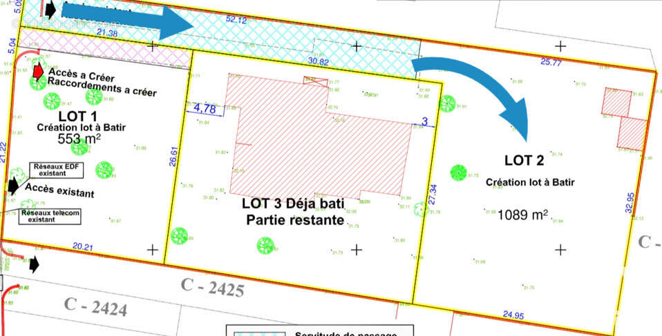 Photo 3 - Terrain à MONTADY