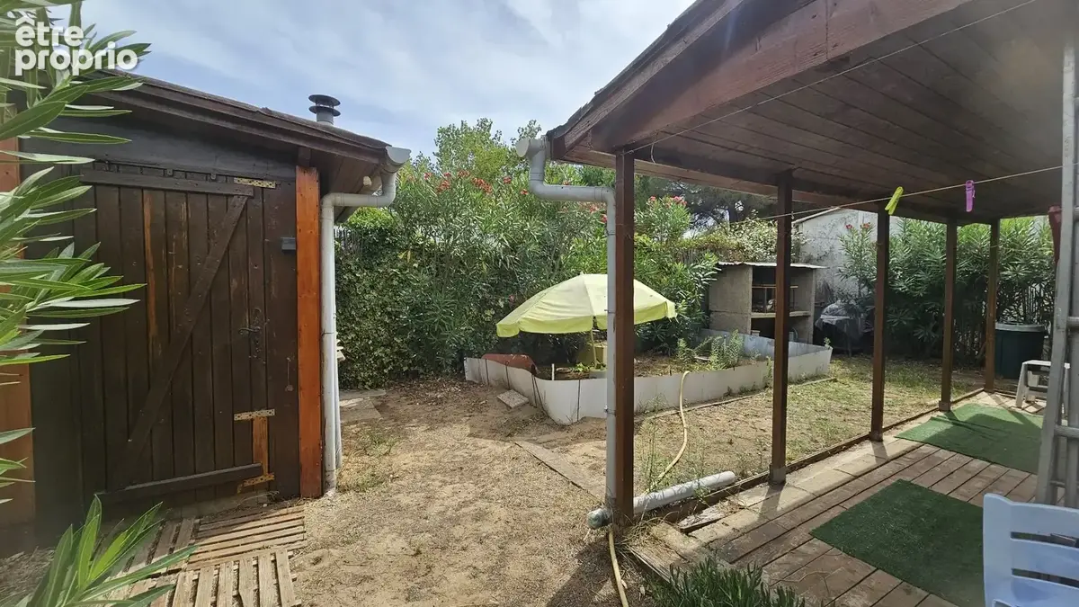 Terrain de loisir arboré de 380m²  avec un bâti et extérieurs - photo 12